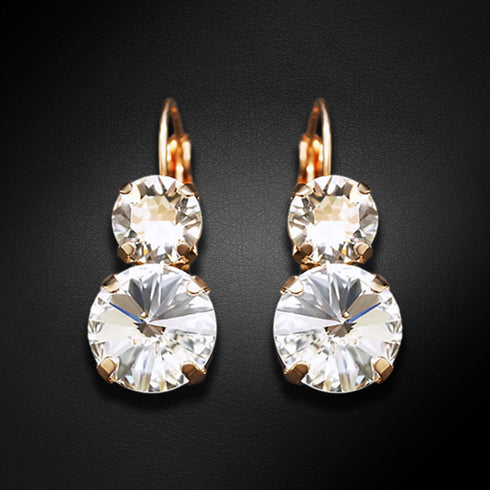 Auskarai "Klaris VIII" su Swarovski™ kristalais
